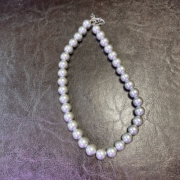 Lavender pearl choker 14 inch - Picture 1 of 4